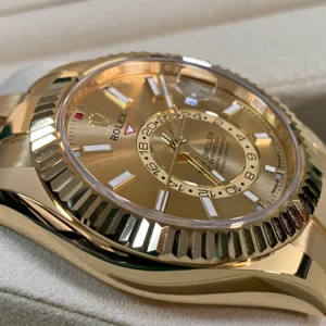Superclone Rolex Sky-Dweller Champagne Dial 336938