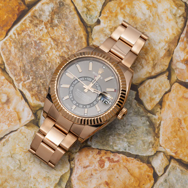 Superclone Rolex Sky-Dweller Slate Dial Oyster 336935 Case Back