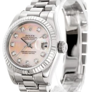 Replica Rolex Datejust Mother of Pearl Dial 179179 26 mm