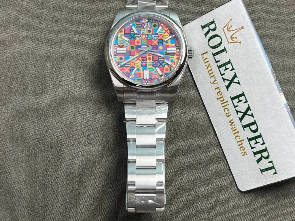 Rolex Oyster Perpetual Jubilee Motif (2026) Bezel & Crystal