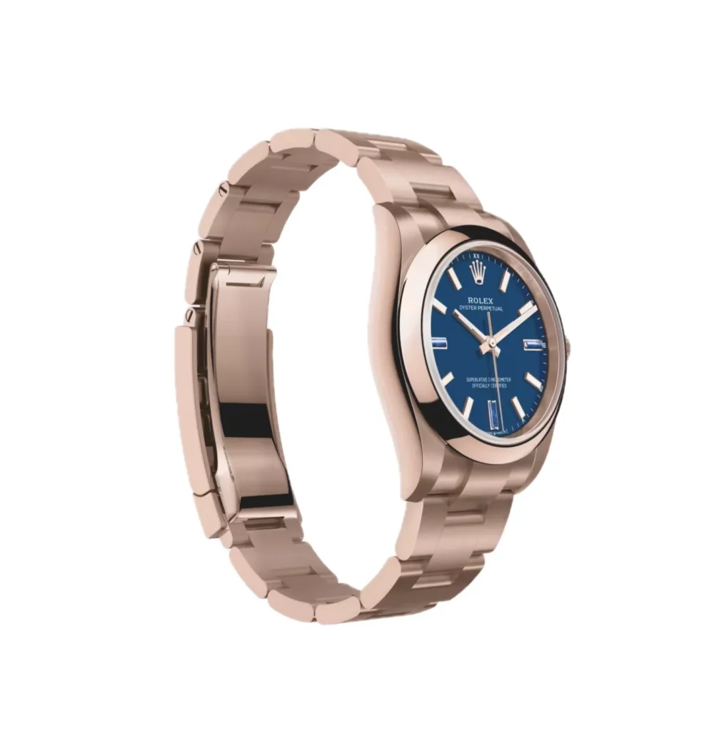 Rolex Oyster Perpetual Solid Gold 34mm Everose Gold (2026) Additional Detail