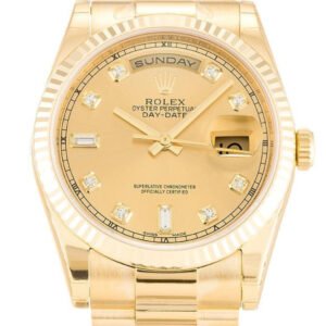 Replica Rolex Day-Date Gold Dial 118238 36 mm