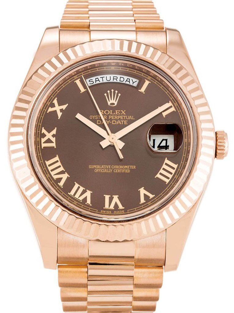 Replica Rolex Day-Date II Chocolate Dial 218235 40 mm
