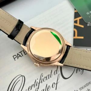 Replica Rolex Cellini Black Dial 50525