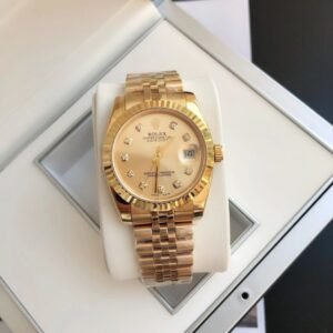 Replica Rolex Datejust RG/RG Jub Gold/Dial 36/28 mm