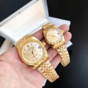 Replica Rolex Datejust RG/RG Jub Gold/Dial 36/28 mm