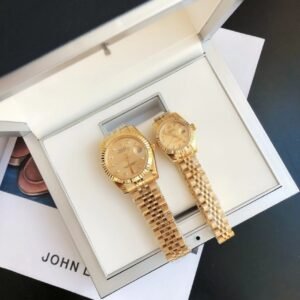 Replica Rolex Datejust RG/RG Jub Gold/Dial 36/28 mm