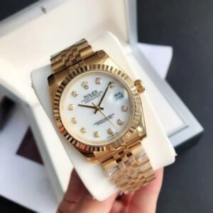 Replica Rolex Datejust RG/RG Jub White/Dial 36/28 mm
