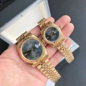 Replica Rolex Datejust RG/RG Jubilee Bracelet 36/28 mm