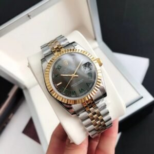 Replica Rolex Datejust RG/SS Jub Grey/Rmn 36/28 mm