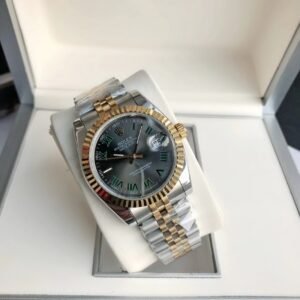 Replica Rolex Datejust RG/SS Jub Grey/Rmn 36/28 mm