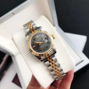 Replica Rolex Datejust RG/SS Jub Grey/Rmn 36/28 mm
