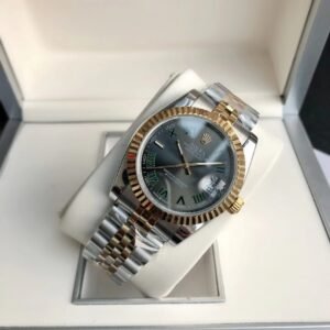 Replica Rolex Datejust RG/SS Jub Grey/Rmn 36/28 mm