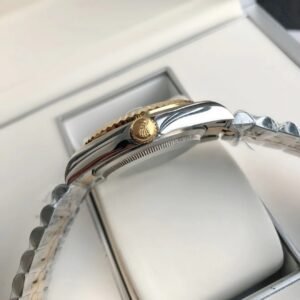 Replica Rolex Datejust RG/SS Jub Grey/Rmn 36/28 mm