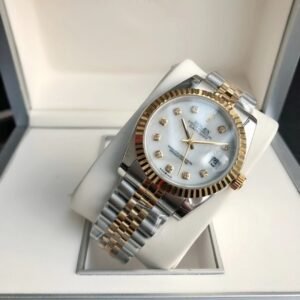 Replica Rolex Datejust RG/SS Jub White/Dial 36/28 mm