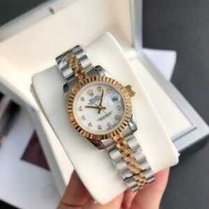 Replica Rolex Datejust RG/SS Jub White/Dial 36/28 mm