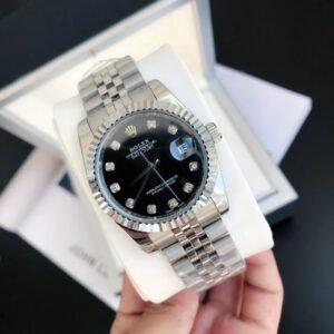 Replica Rolex Datejust SS/SS Jub Black/Dial 36/28 mm
