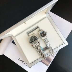 Replica Rolex Datejust SS/SS Jub Black/Dial 36/28 mm