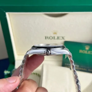 Replica Rolex Datejust Blue Dial 126334 Jubilee Roman Dials 41 mm