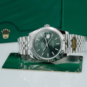 Replica Rolex Datejust Green Dial 126334 Jubilee 41 mm