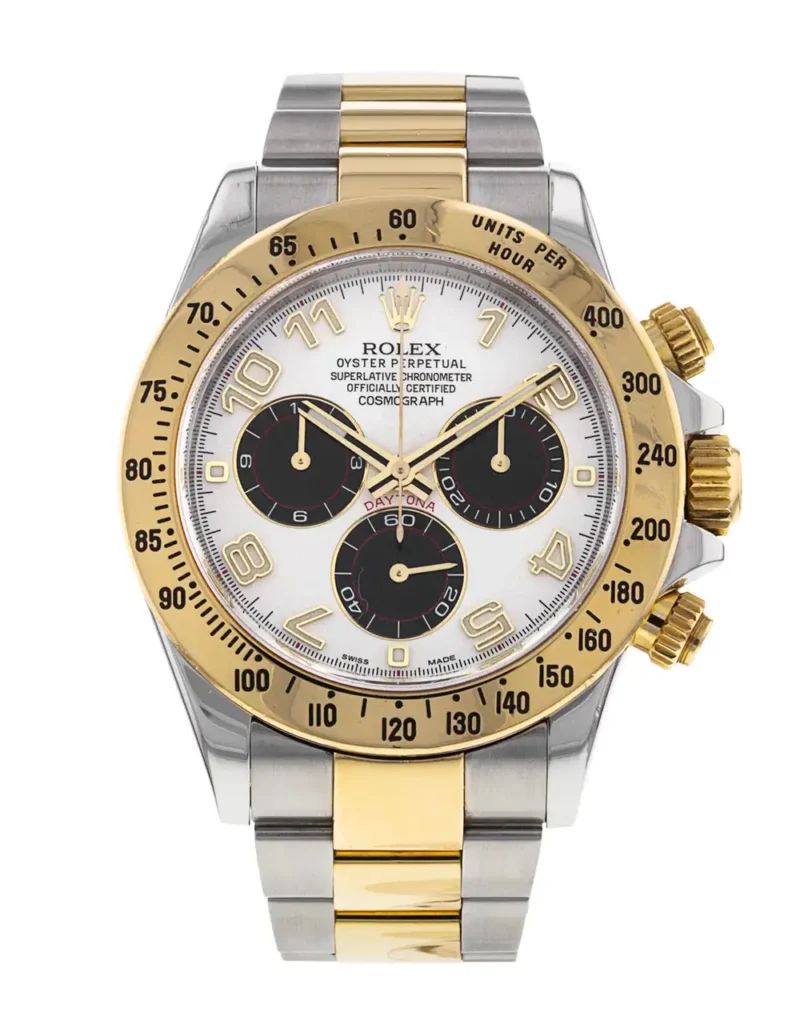 Replica Rolex Daytona White Dial 116523/2 Dial Details