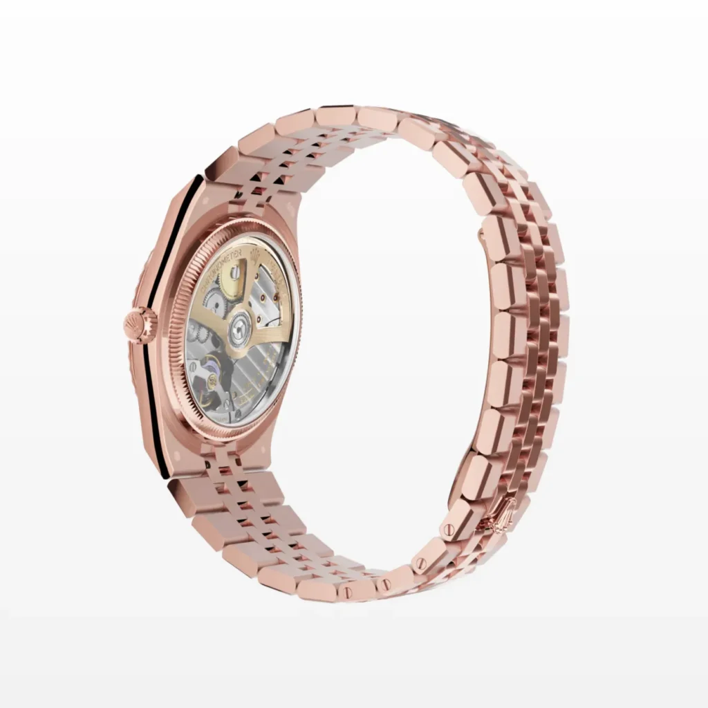 Rolex Land-Dweller 36 mm Everose gold (2025) Bracelet & Clasp