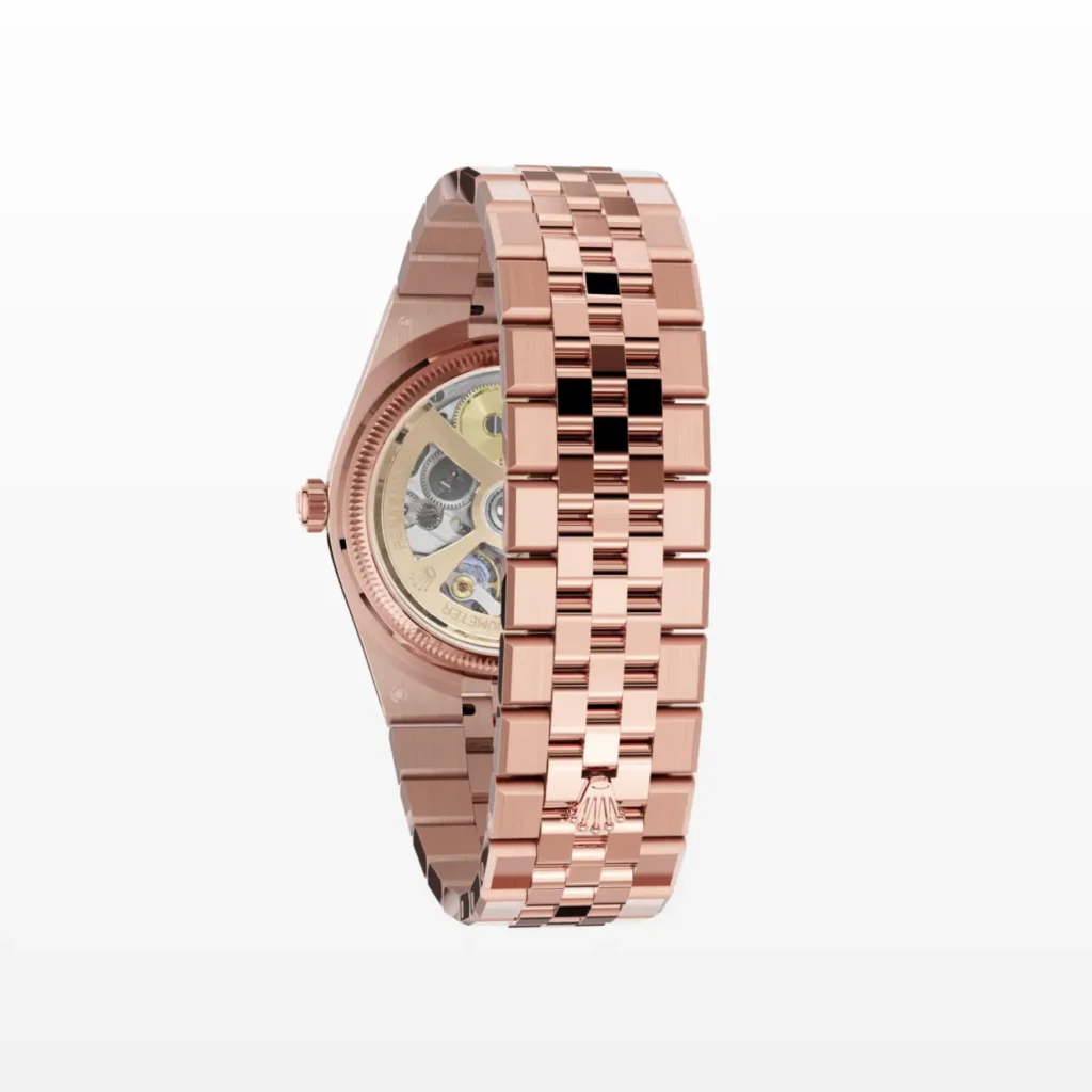 Rolex Land-Dweller 36 mm Everose gold (2025) Case Back
