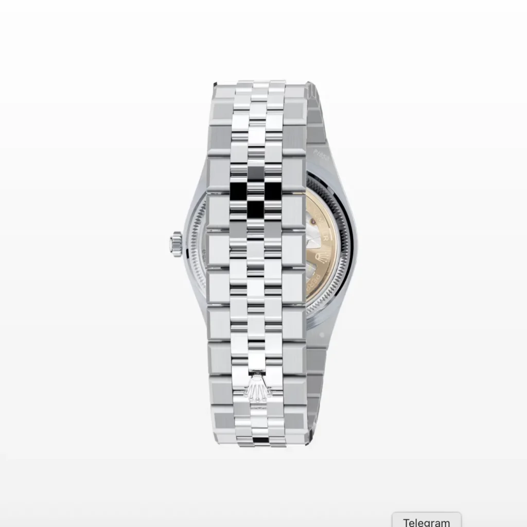 Rolex Land-Dweller 36 mm Ice Blue Dial (2025) Case Back