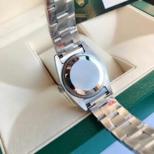 Replica Rolex Oyster Perpetual SS/SS Green/Stk 31/41 mm