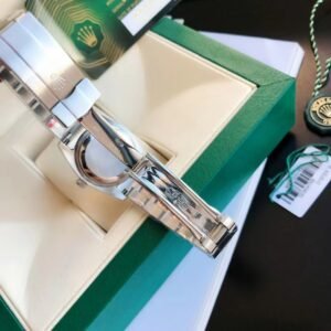Replica Rolex Oyster Perpetual SS/SS Red/Stk 31/41 mm