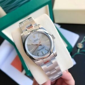 Replica Rolex Oyster Perpetual SS/SS Sliver/Stk 31/41 mm