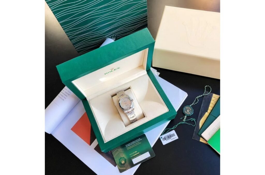 Replica Rolex Oyster Perpetual SS/SS Sliver/Stk 31/41 mm Bracelet & Clasp