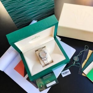 Replica Rolex Oyster Perpetual SS/SS Sliver/Stk 31/41 mm