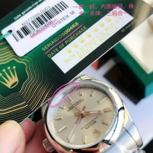 Replica Rolex Oyster Perpetual SS/SS Sliver/Stk 31/41 mm