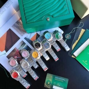 Replica Rolex Oyster Perpetual SS/SS Sliver/Stk 31/41 mm