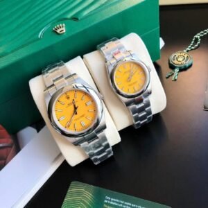 Replica Rolex Oyster Perpetual SS/SS Yellow/Stk 31/41 mm