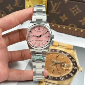 Replica Rolex Oyster Perpetual Lady Candy Pink Dial 126000 36 mm