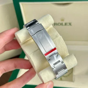 Replica Rolex Oyster Perpetual Lady Coral Red Dial 126000 36 mm