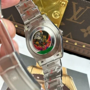 Replica Rolex Oyster Perpetual Lady Green Dial 126000 36 mm