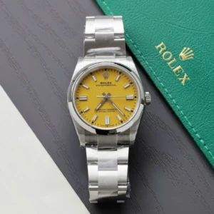 Replica Rolex Oyster Perpetual Lady Yellow Dial 126000 36 mm
