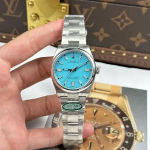 Replica Rolex Oyster Perpetual Tiffany Blue Dial 126000 36 mm