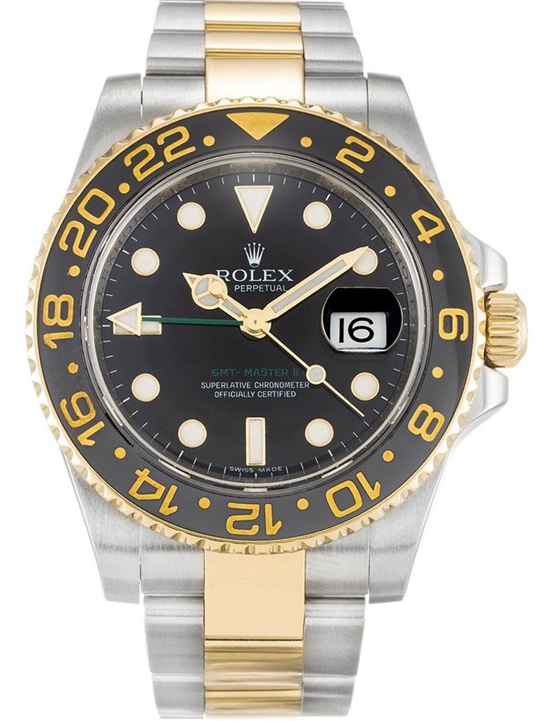 Replica Rolex GMT-Master II Black Dial 116713