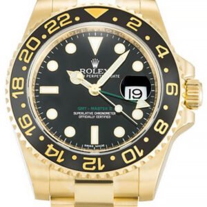Replica Rolex GMT-Master II Black Dial 116718