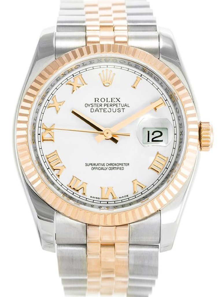 Replica Rolex Datejust White Dial 116231 36 mm