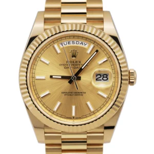 Replica Rolex Day-Date II Champagne Dial 228238 40 mm