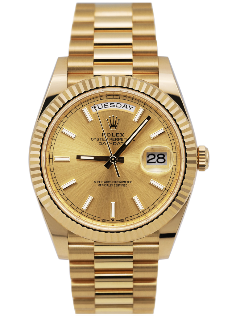 Replica Rolex Day-Date II Champagne Dial 228238 40 mm