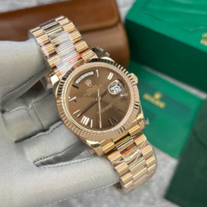 Replica Rolex Day-Date II Chocolate Dial 218235 40 mm