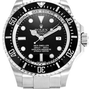 Replica Rolex Deepsea Black Dial 116660