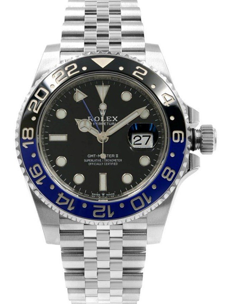 Replica Rolex GMT-Master II Black Dial 126710BLNR “Batgirl”