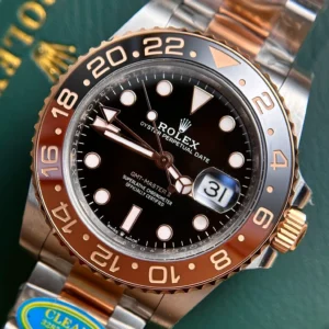 Replica Rolex GMT-Master Black Dial 126711CHNR Root Beer